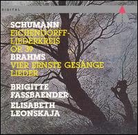 Schumann: Eichendorff-Liederkreis, Op. 39; Brahms: Vier ernste Gesänge Lieder von Brigitte Fassbaender