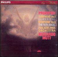Prokofiev: Symphony No. 1 "Classical"; Symphony No. 3 "The Fiery Angel" von Riccardo Muti
