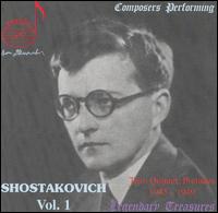Composers Performing: Shostakovich, Vol. 1 von Dmitry Shostakovich