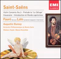 Saint-Saëns: Violin Concerto No. 3; Prelude to 'Le Déluge'; Fauré: Berceuse; Lalo: Symphonie espagnole (Intermezzo) von Augustin Dumay