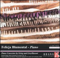 Piano Concertos by Grieg and Liszt/Busoni (Limited Edition) von Felicja Blumental