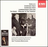 Sibelius: Symphony No. 4; Symphony No. 6; Lemminkäinen's Return; etc. von Thomas Beecham