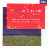 Vaughan Williams: Symphonies 4 & 6 von Roger Norrington