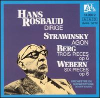 Hans Rosbaud dirige Strawinsky, Berg, Webern von Hans Rosbaud