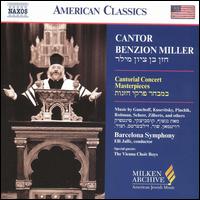 Cantorial Concert Masterpieces von Benzion Miller