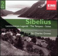 Sibelius: Lemminkäinen Legends; The Tempest - Suites von Charles Groves