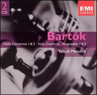Bartók: Violin Concertos Nos. 1 & 2; Viola Concerto; Rhapsodies Nos. 1 & 2 von Yehudi Menuhin