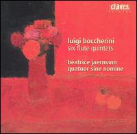 Luigi Boccherini: Six Flute Quintets von Béatrice Jaermann