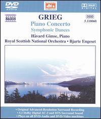 Grieg: Piano Concerto; Symphonic Dances [DVD Audio] von Havard Gimse