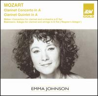Mozart: Clarinet Concerto in A; Clarinet Quintet in A von Emma Johnson