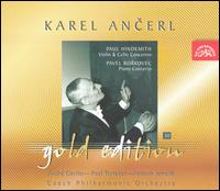 Hindemith: Violin & Cello Concertos; Pavel Borkovec: Piano Concerto von Karel Ancerl