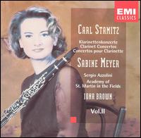 Carl Stamitz: Clarinet Concertos, Vol. II von Sabine Meyer