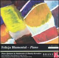 Piano Quintets by Rubinstein & Rimsky-Korsakov von Felicja Blumental