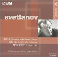Glinka, Prokofiev, Tchaikovsky von Evgeny Svetlanov