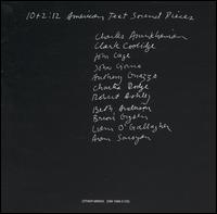 10+2: Twelve American Text Sound Pieces von Various Artists