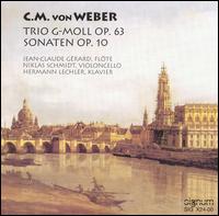 C.M. von Weber: Trio, Op. 63; Sonaten, Op. 10 von Various Artists