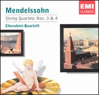 Mendelssohn: String Quartets Nos. 3 &4 von Cherubini Quartett