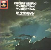 Vaughan Williams: Symphonies Nos. 4 & 6 von Adrian Boult