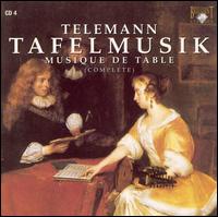 Telemann: Tafelmusik (Complete), Disc 4 von Musica Amphion