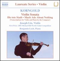 Korngold: Violin Sonata von Joseph Lin