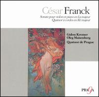 César Franck: Sonate pour violon & piano; Quatuor à cordes von Prague String Quartet