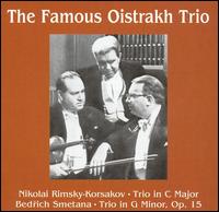 Rimsky-Korsakov: Trio in C major; Smetana: Trio in G minor, Op. 15 von Oistrakh Trio