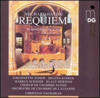 Michael Haydn: Requiem; Symphonies P9 & P16 von Christian Zacharias