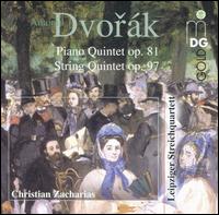 Dvorák: Piano Quintet, Op. 81; String Quintet, Op. 97 von Leipziger Streichquartett