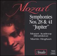 Mozart: Symphonies Nos. 28 & 41 ("Jupiter") von Martin Sieghart