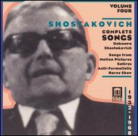 Shostakovich: Complete Songs, Vol. 4 von Various Artists