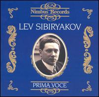 Prima Voce: Lev Sibiryakov von Lev Sibiriakov