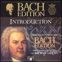 Bach Edition Introduction: Highlights from the Bach Edition von Various Artists