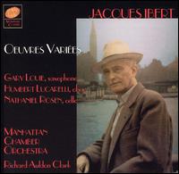 Jacques Ibert: Oeuvres Variées von Manhattan Chamber Orchestra