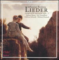 Johannes Brahms: Lieder (Complete Edition, Vol. 7) von Various Artists