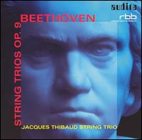 Beethoven: String Trios Op. 9 Nos. 1-3 von Jacques Thibaud Trio Berlin