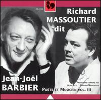 Richard Massoutier dit Jean-Joël Barbier von Richard Massoutier