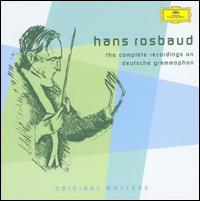Hans Rosbaud: The Complete Recordings on Deutsche Grammophon [Box Set] von Hans Rosbaud