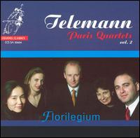 Telemann: Paris Quartets, Vol. 2 [Hybrid SACD] von Florilegium Musicum Ensemble