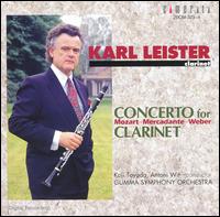 Concerto for Clarinet: Music by Mozart, Mercadante, Weber von Karl Leister
