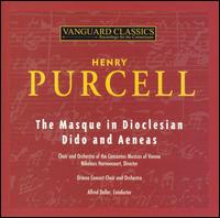 Purcell: The Masque in Dioclesian / Dido and Aeneas von Alfred Deller