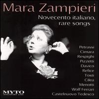 Novecento italiano, rare songs von Mara Zampieri