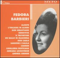 Recital von Fedora Barbieri