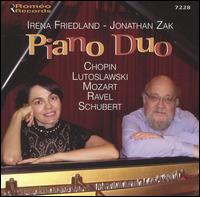 Piano Duo: Irena Friedland and Jonathan Zak von Various Artists
