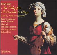Handel: An Ode for St. Cecilia's Day von Robert King
