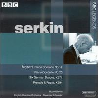Mozart: Piano Concerto No. 12; Piano Concerto No. 20; etc. von Rudolf Serkin