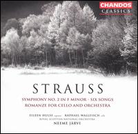 Strauss: Symphony No. 2 in F minor; Six Songs; Romanze for Cello and Orchestra von Neeme Järvi