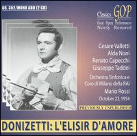 Donizetti: L'Elisir d'amore von Mário Rossi