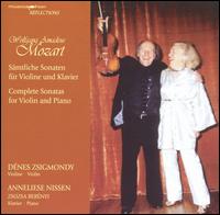 Mozart: Sämtliche Sonaten für Violine und Klavier von Denes Zsigmondy