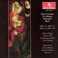 Solo Cantatas by Johann Sebastian Bach von Music from Aston Magna