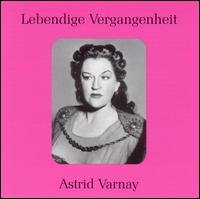 Lebendige Vergangenheit: Astrid Varnay von Astrid Varnay